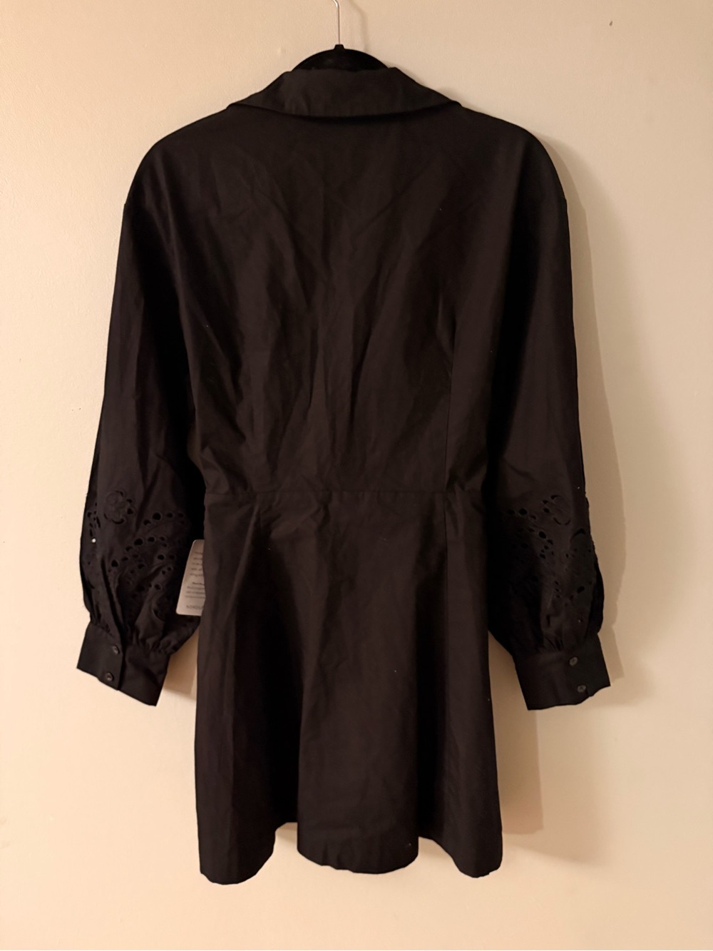 NWT Benedetta Cotton Tie-Waist Shirtdress - Picture 9 of 9